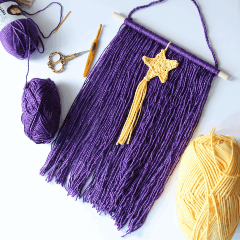 Kids Ramadan DIY Craft – Shooting Star Wall Hanging