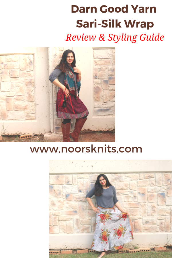 Sari Wrap Skirt Outfits: Fall Edition – Darn Good Yarn