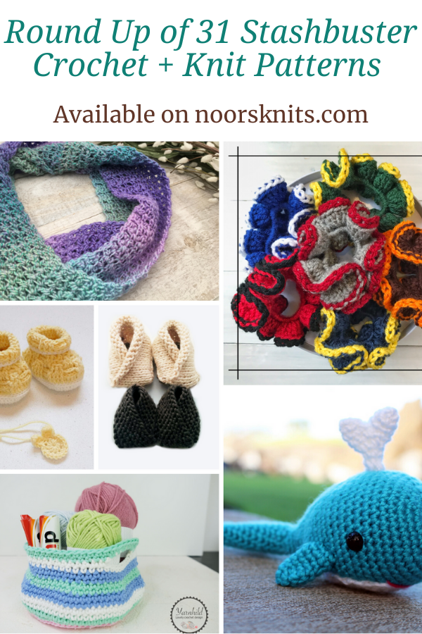 Stashbuster Crochet Patterns Round Up – FREE Patterns