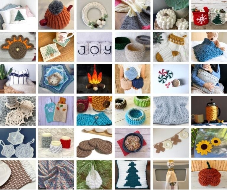Crochet Home Decor Patterns Perfect for Winter