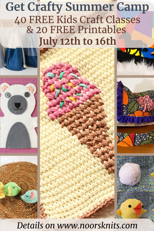 Pinterest crafts for kids are here! Are you a Pinterest mom looking for crafts for kids? Check out the FREE online Get Crafty Summer Camp! 