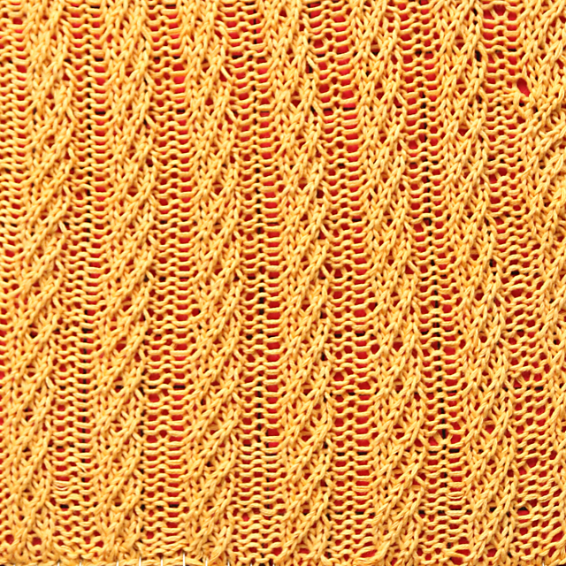 Easy Cable Knit Square Pattern Sunny Vines Square