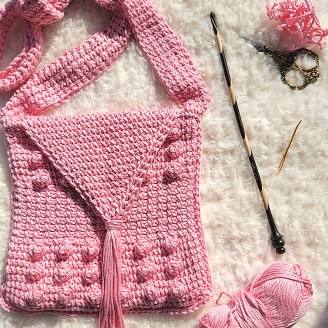 Modern Crochet Bag Pattern Hugs N Kisses Purse