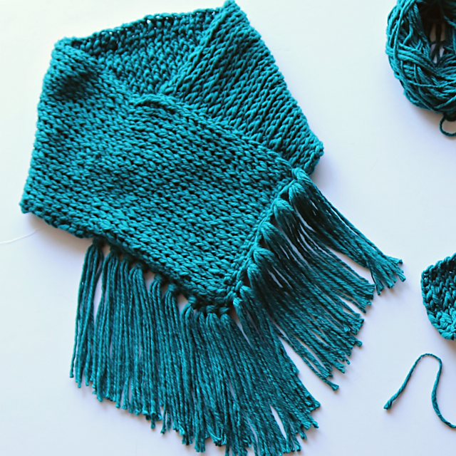 FREE Tunisian crochet patterns Lookin’ Swell Cowl
