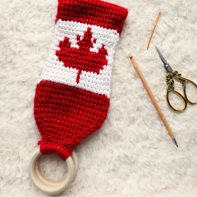 Crochet towel topper pattern Canehdian Towel Topper