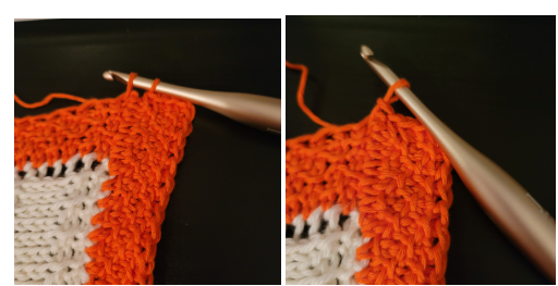 Check out this newborn crochet blanket, a perfect knit like crochet baby blanket to practice the basic Tunisian crochet stitches.