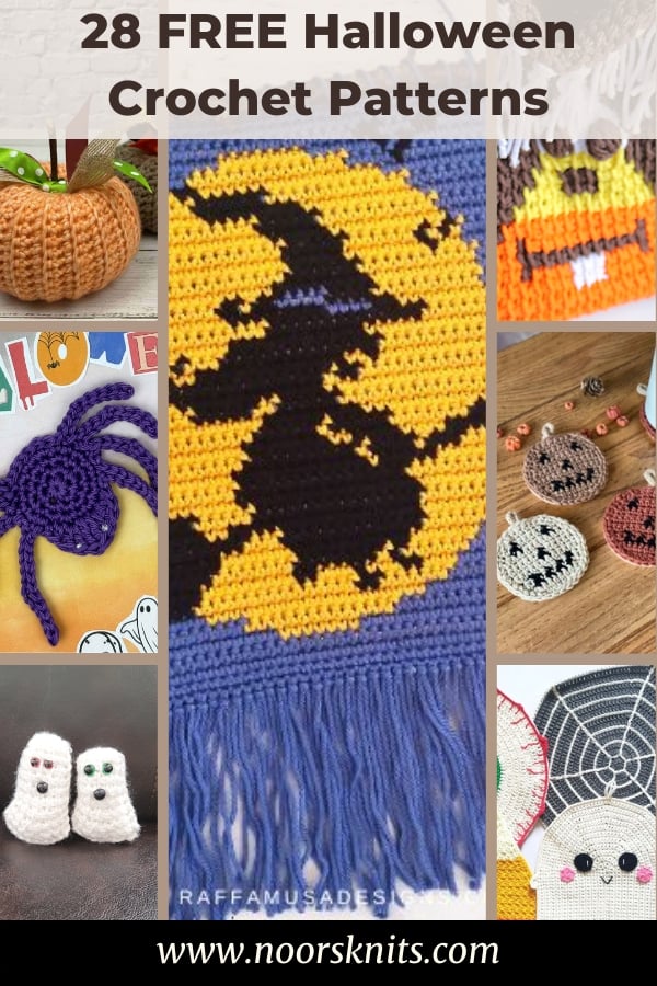 Check out these free Halloween crochet patterns for beginners. Ranging from crochet spiders to crochet ghosts and more spooky cute items!